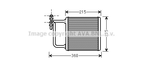 AVA QUALITY COOLING Siltummainis, Salona apsilde MS6470